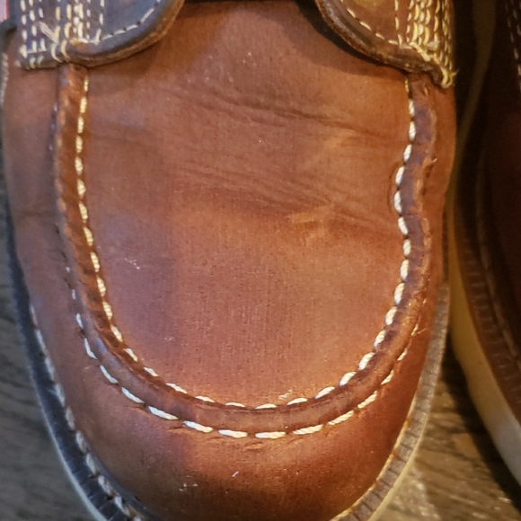 Men's Thorogood 8" Moc Toe Boots -Crazy Horse - Picture 10 of 11